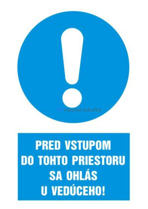 Príkazový štítok #M011