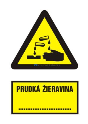 Výstražný štítok #W004