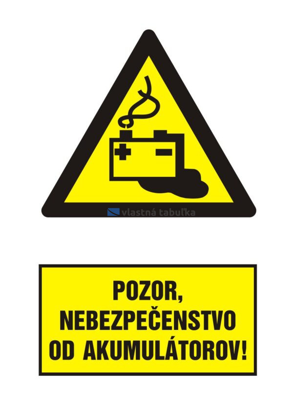Výstražný štítok #W020