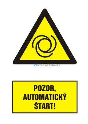 Výstražný štítok #W025