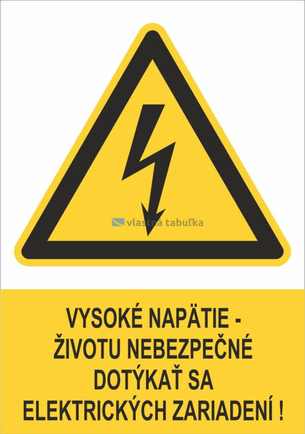 Elektroinštalačný štítok #K000