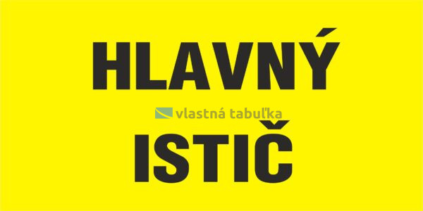 Elektroinštalačný štítok #K031