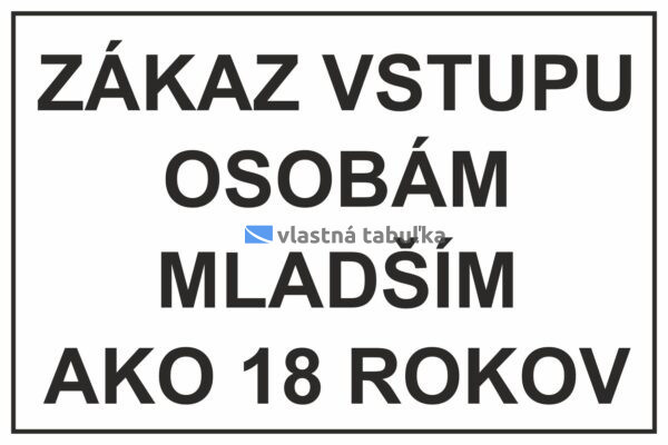 #NO005 Zákaz vstupu