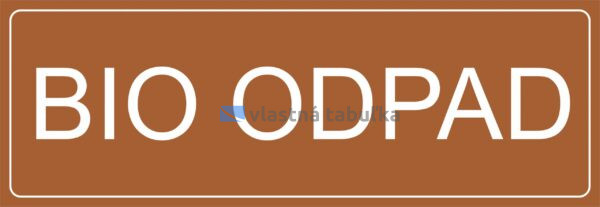 #NO010 Bio odpad