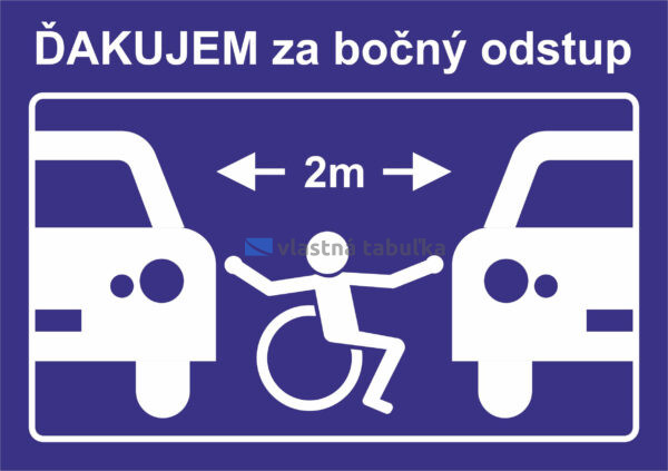 #MV031 - Ďakujem za bočný odstup