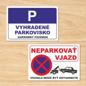 Parkoviská a pozemky