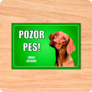 Pozor Pes! hotové